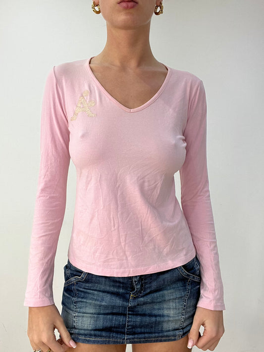 BEST PICKS | small baby pink long sleeved top