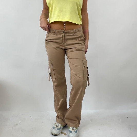 💻VINTAGE GEMS DROP | small tan cargo trousers