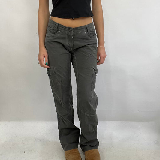 CARRIE BRADSHAW DROP | medium grey cargo trousers