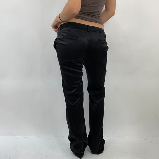 CORPCORE DROP | small black silky trousers