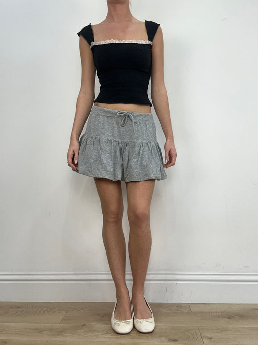 vintage edit six | medium grey bubble skirt