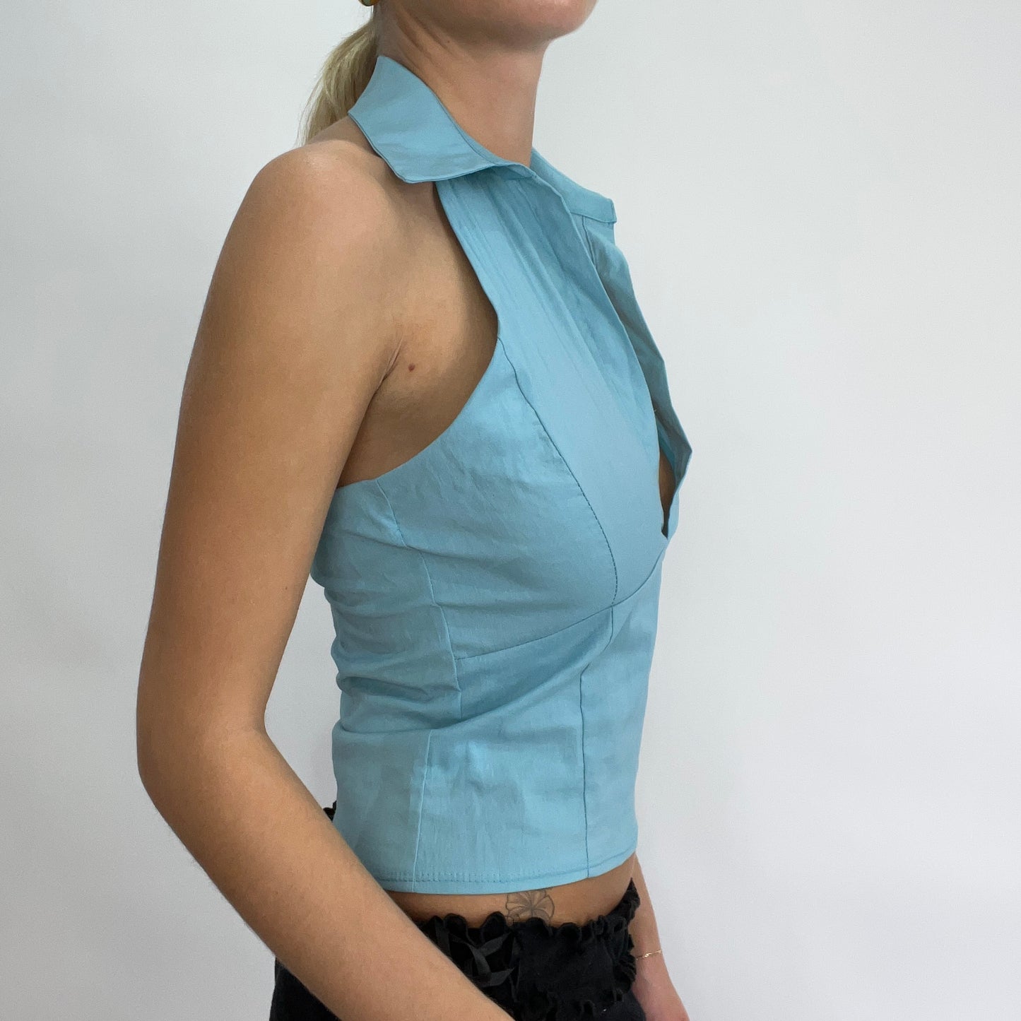 #2 SAMPLE SALE | small light blue lola top