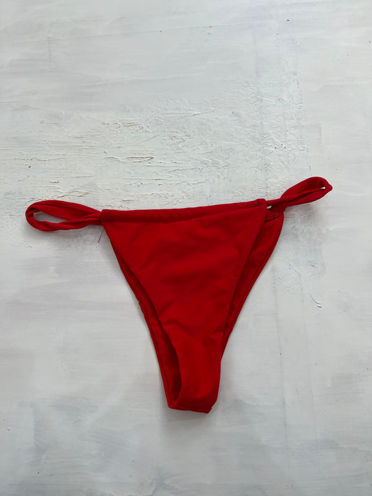 💻 SUMMER SOLSTICE DROP | small red bikini bottoms