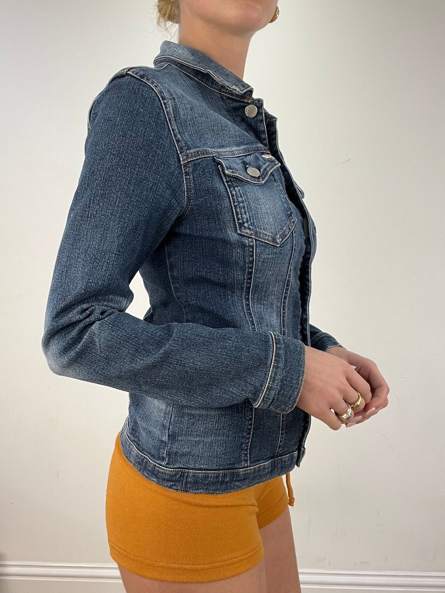 vintage edit nine: part two | medium dark wash miss sixty denim jacket