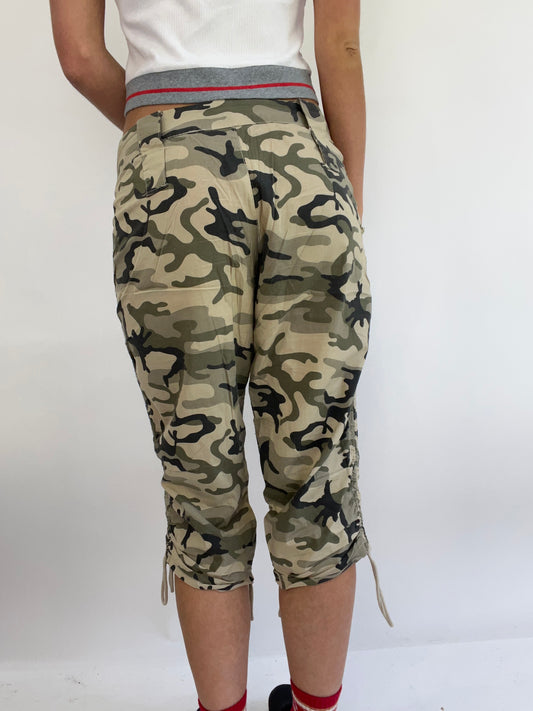 MADELINE ARGY DROP | medium camo cargo capris