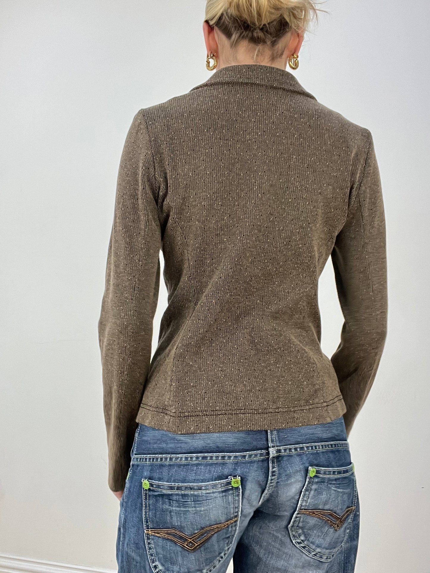 countryside | small brown suit style jacket