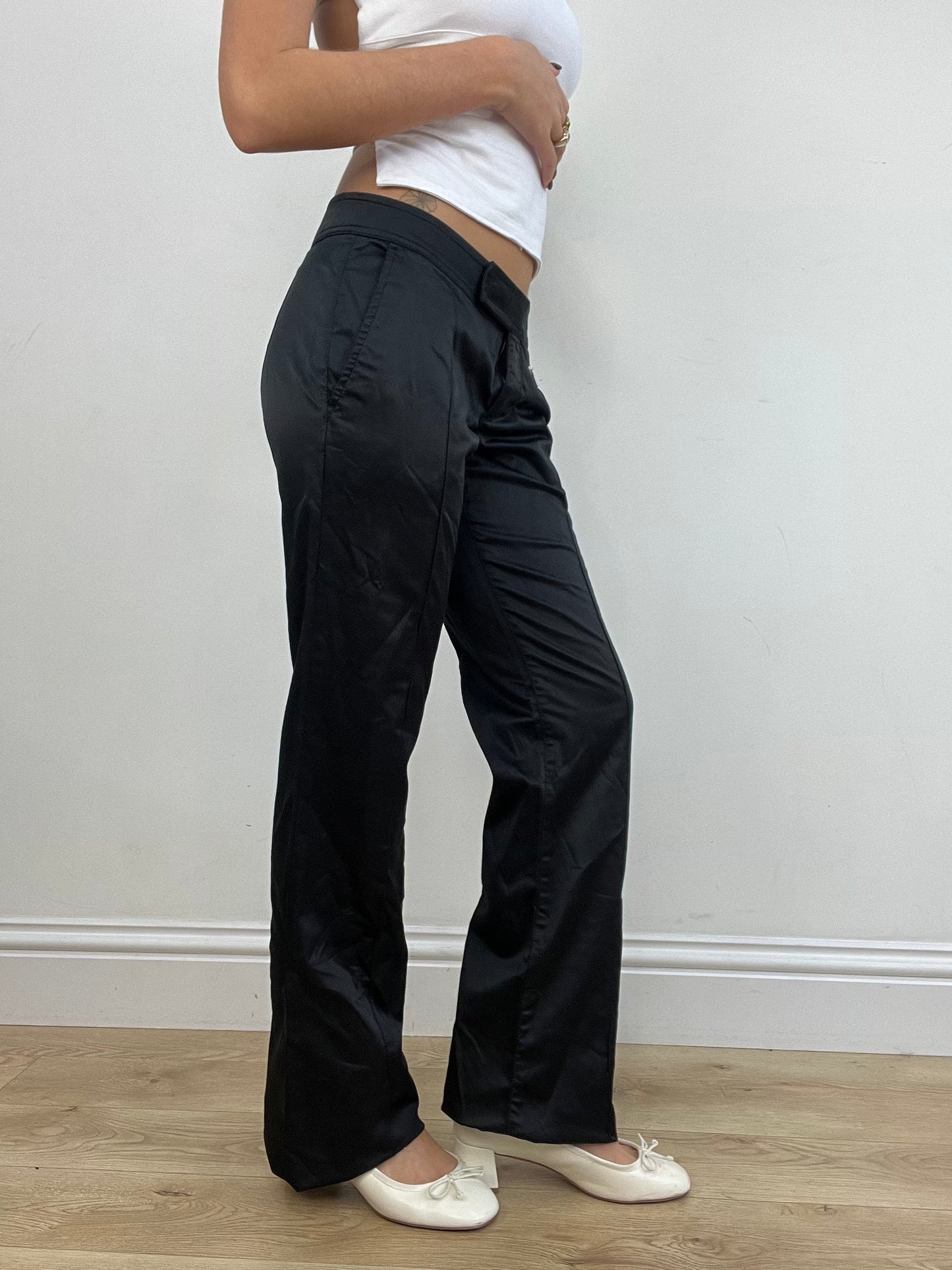 vintage drop 1 | large black miss sixty trousers