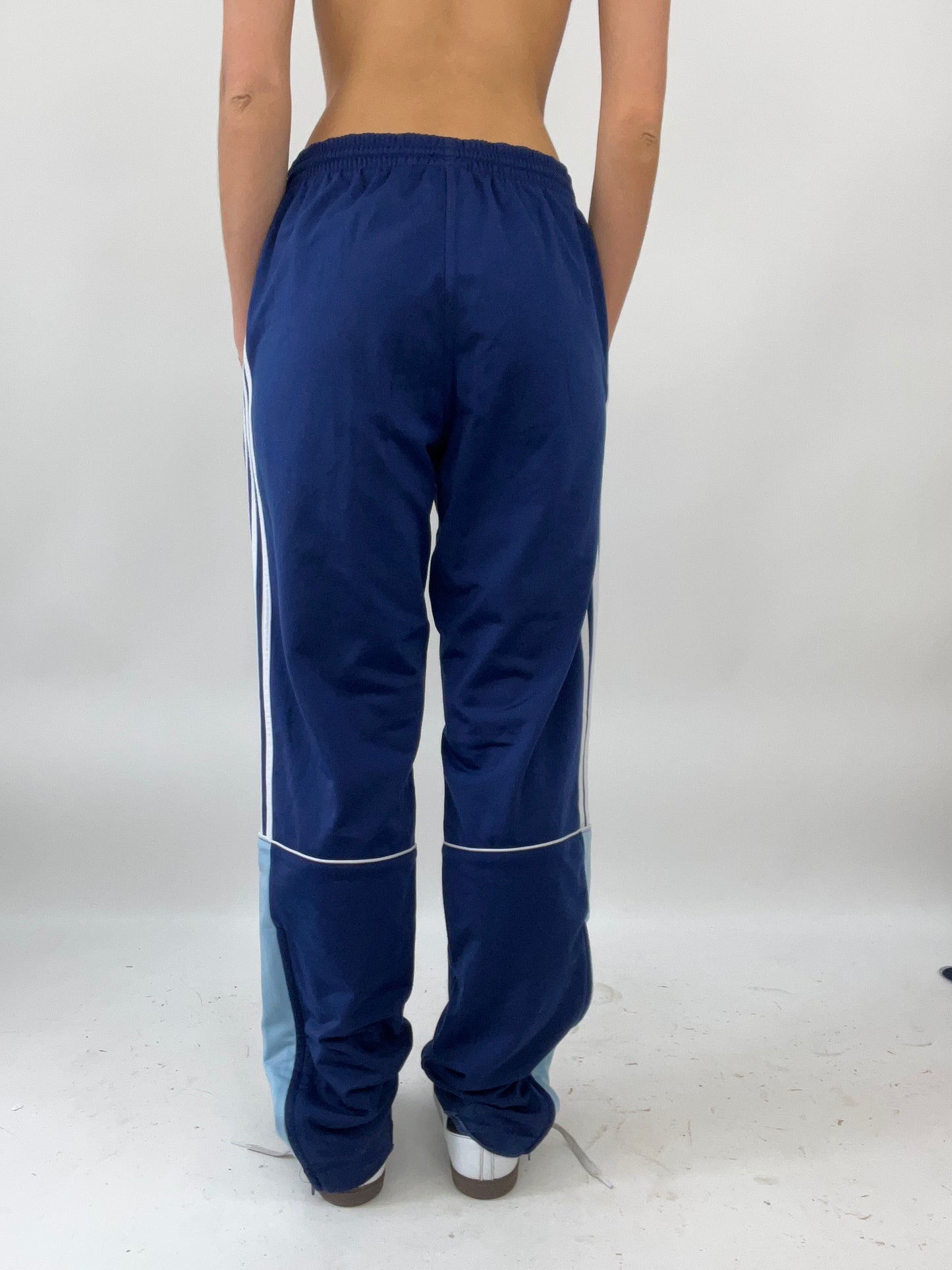 EUROS DROP | medium navy adidas tracksuit bottoms