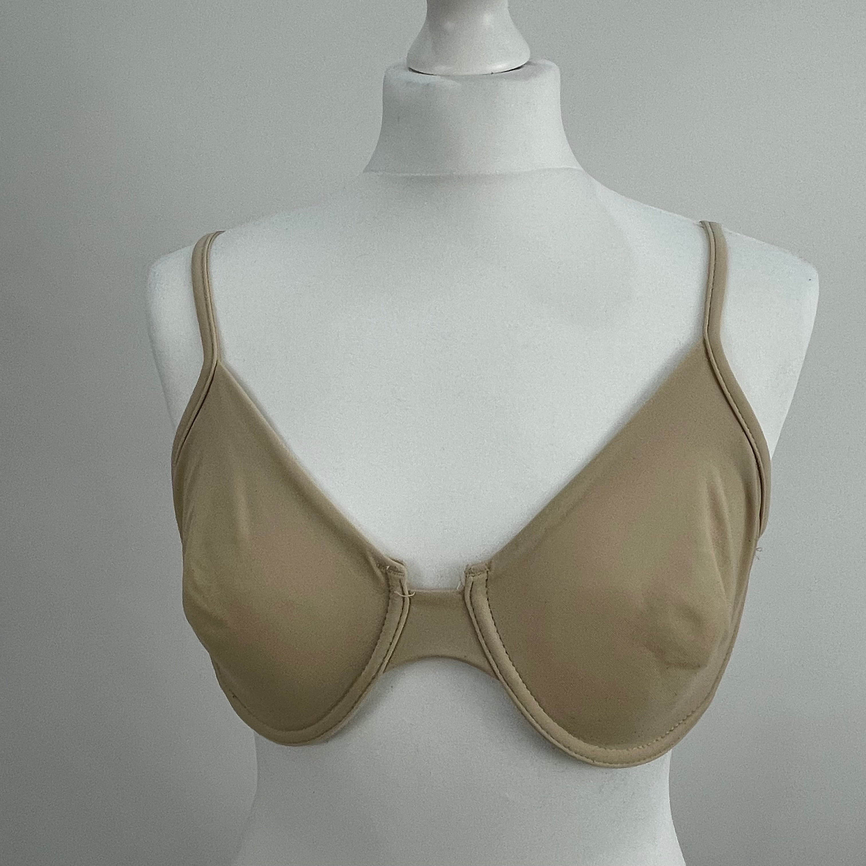 GORPCORE DROP  medium beige underwired bra – remass