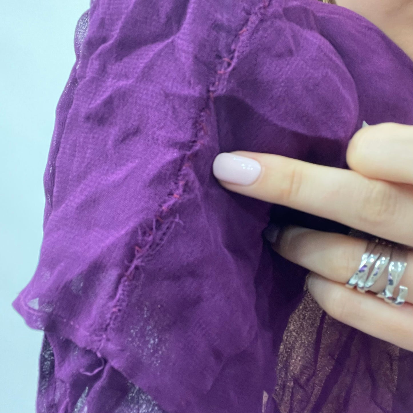 GALENTINES DAY DROP | small purple mesh isabel marrant dress