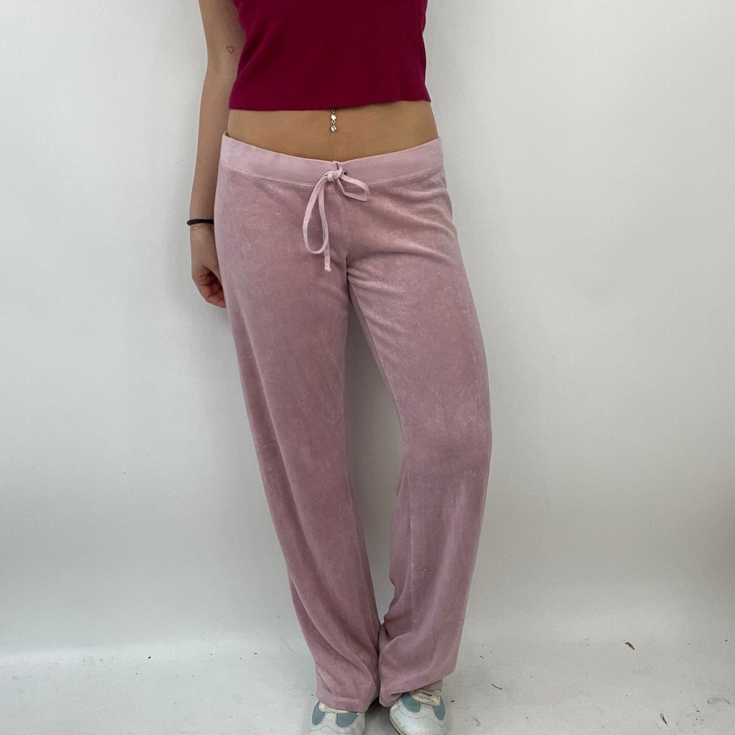 BARBIE DROP - y2k barbie  purple velour lounge pants - small – remass