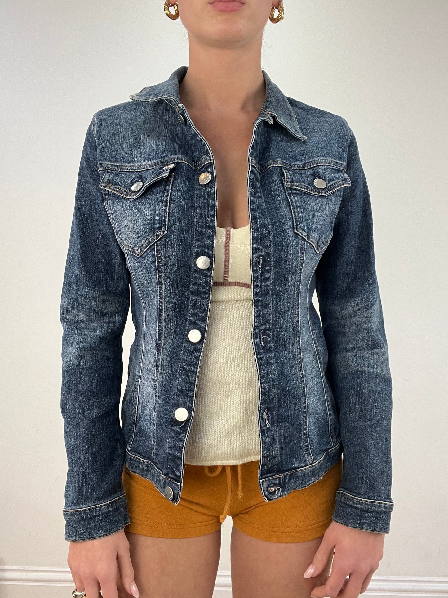 vintage edit nine: part two | medium dark wash miss sixty denim jacket