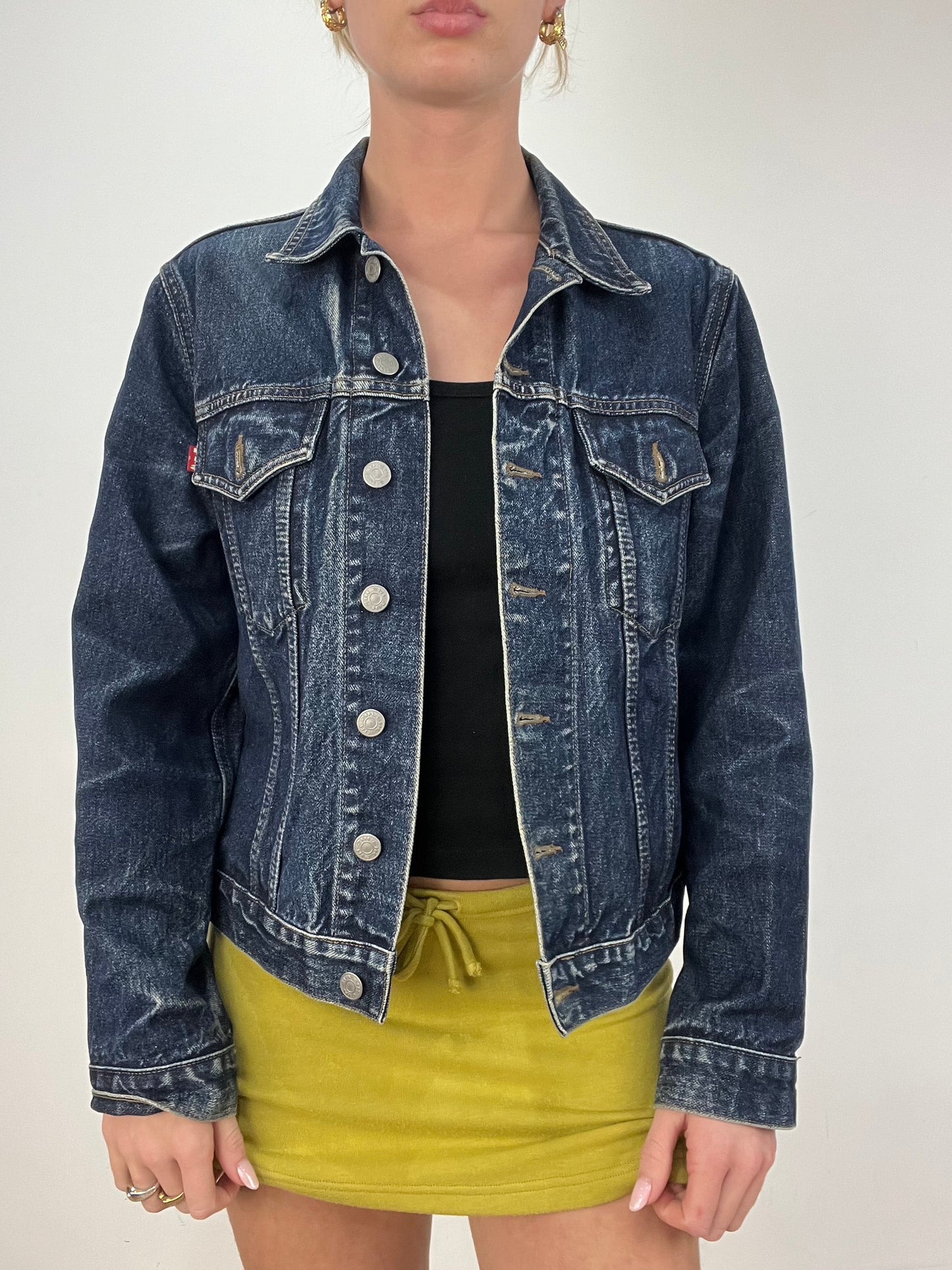 vintage edit eight | medium dark wash denim jacket