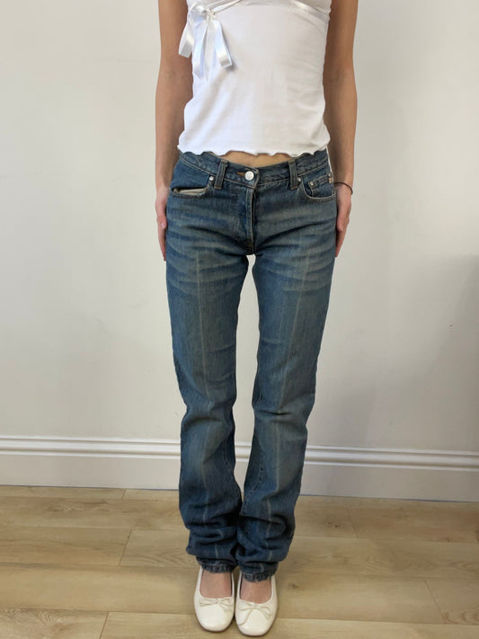 vintage edit thirteen | small mid wash denim miss sixty jeans