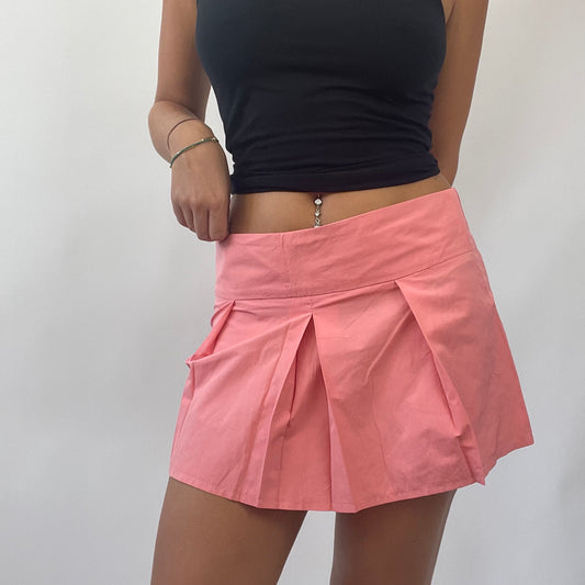 💻OLIVIA RODRIGO DROP | small pink pleated mini skirt