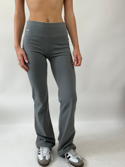 EUROS DROP | small grey champion flared trousers