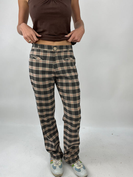 TAYLOR SWIFT DROP | small brown and black burberry style trousers