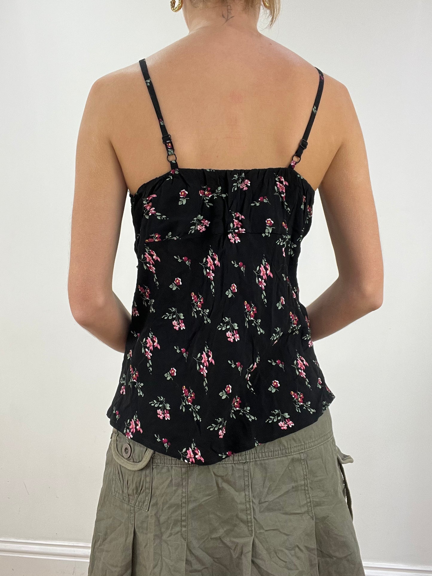 BEST PICKS | small black floral cami