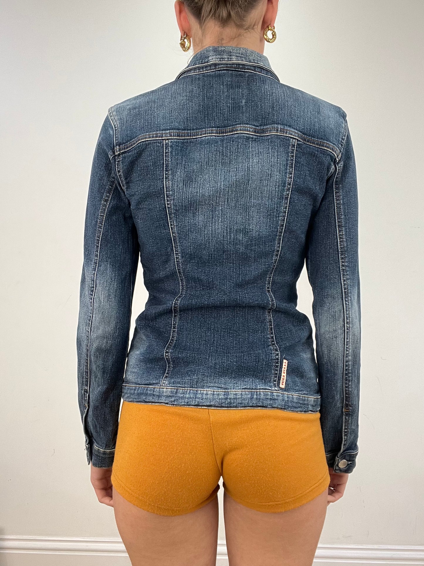 vintage edit nine: part two | medium dark wash miss sixty denim jacket