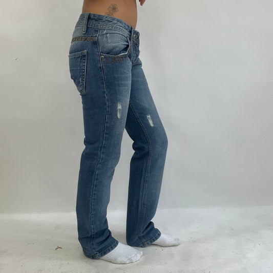 💚 QUIET LUXURY DROP | small blue tommy hilfiger distressed jeans