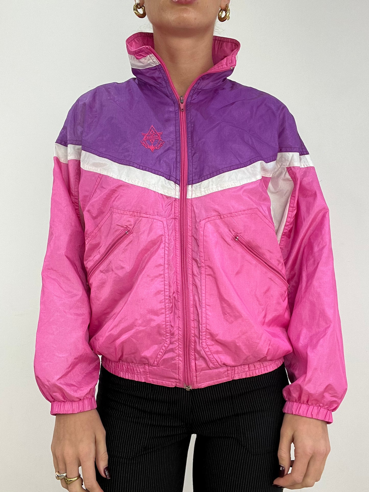 WINTER ESSENTIALS | small pink and purple windbreaker