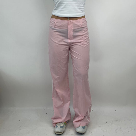 💻PARIS HILTON DROP | small baby pink loose fit trousers