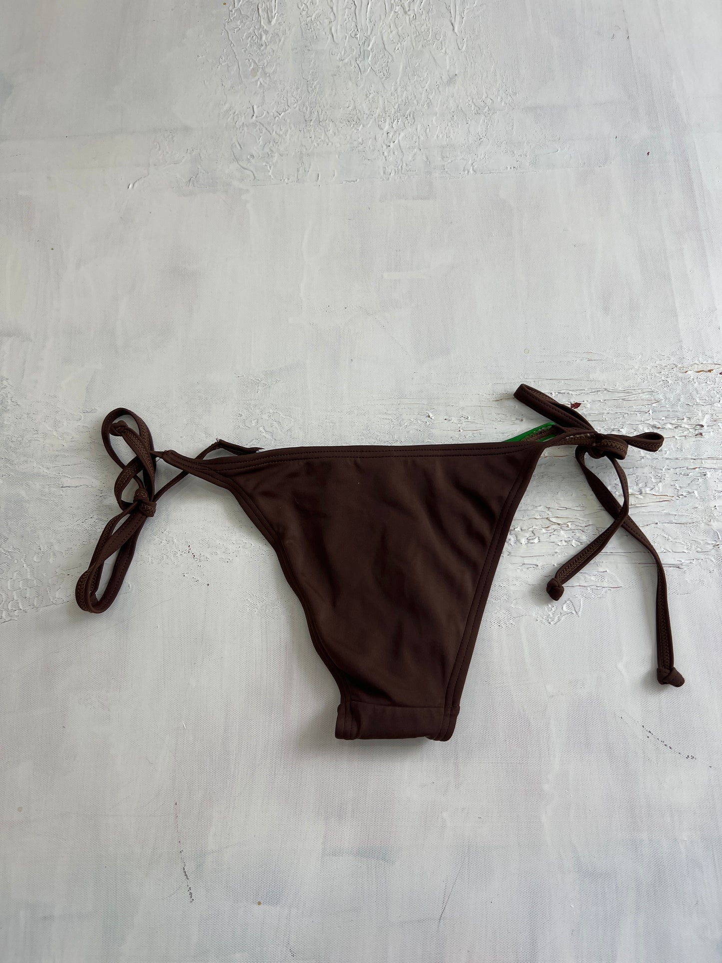 💻 BRITISH SUMMER GIRL DROP | extra small brown and green bikini bottoms