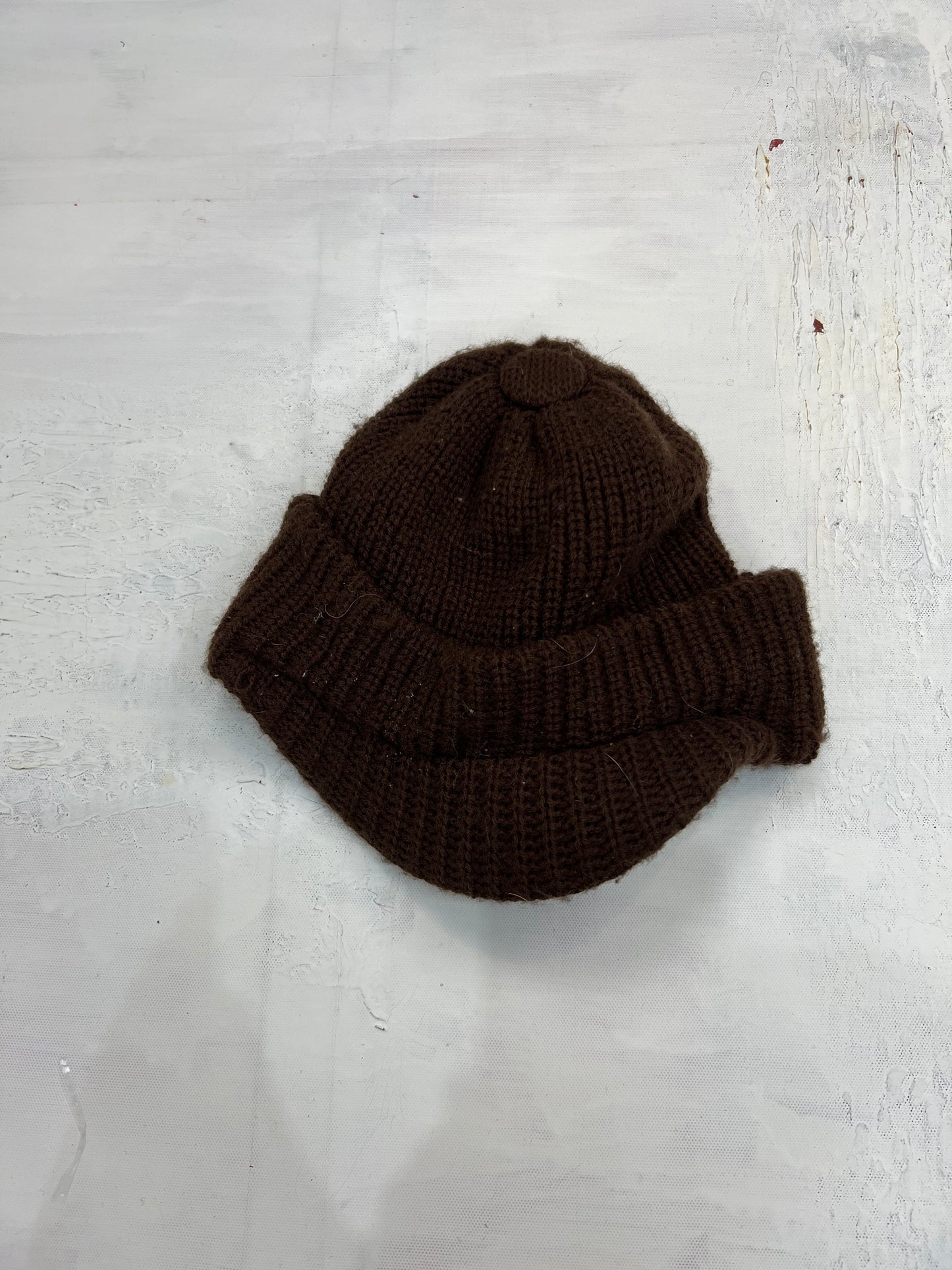 countryside | brown knitted hat and cap