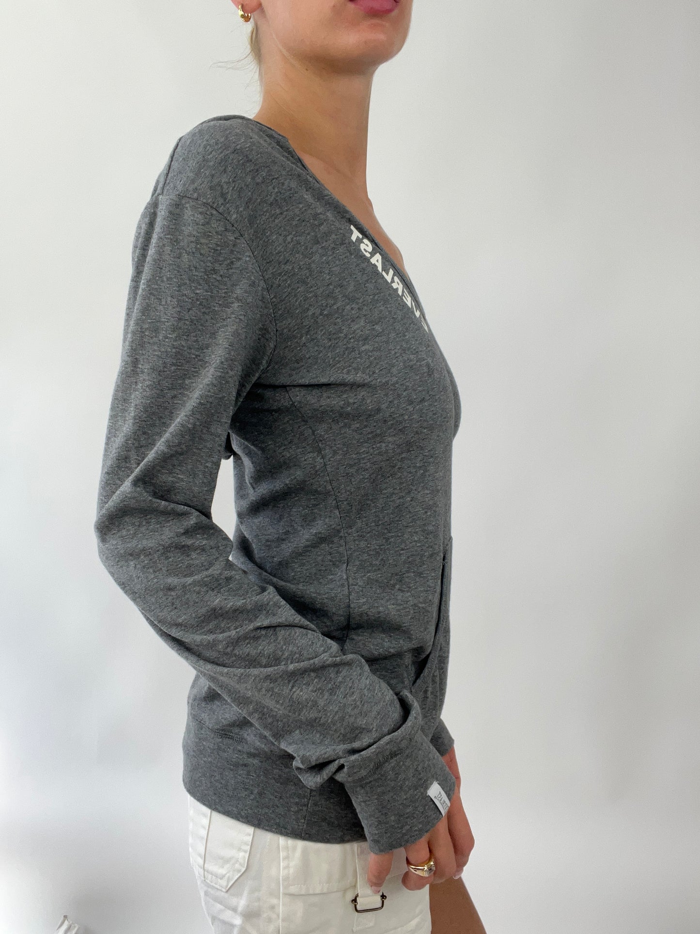 💻EUROS DROP | medium grey everlast long sleeve hooded top
