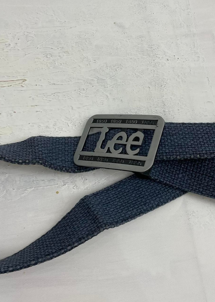 💻 BLOKETTE DROP | woven blue Lee belt