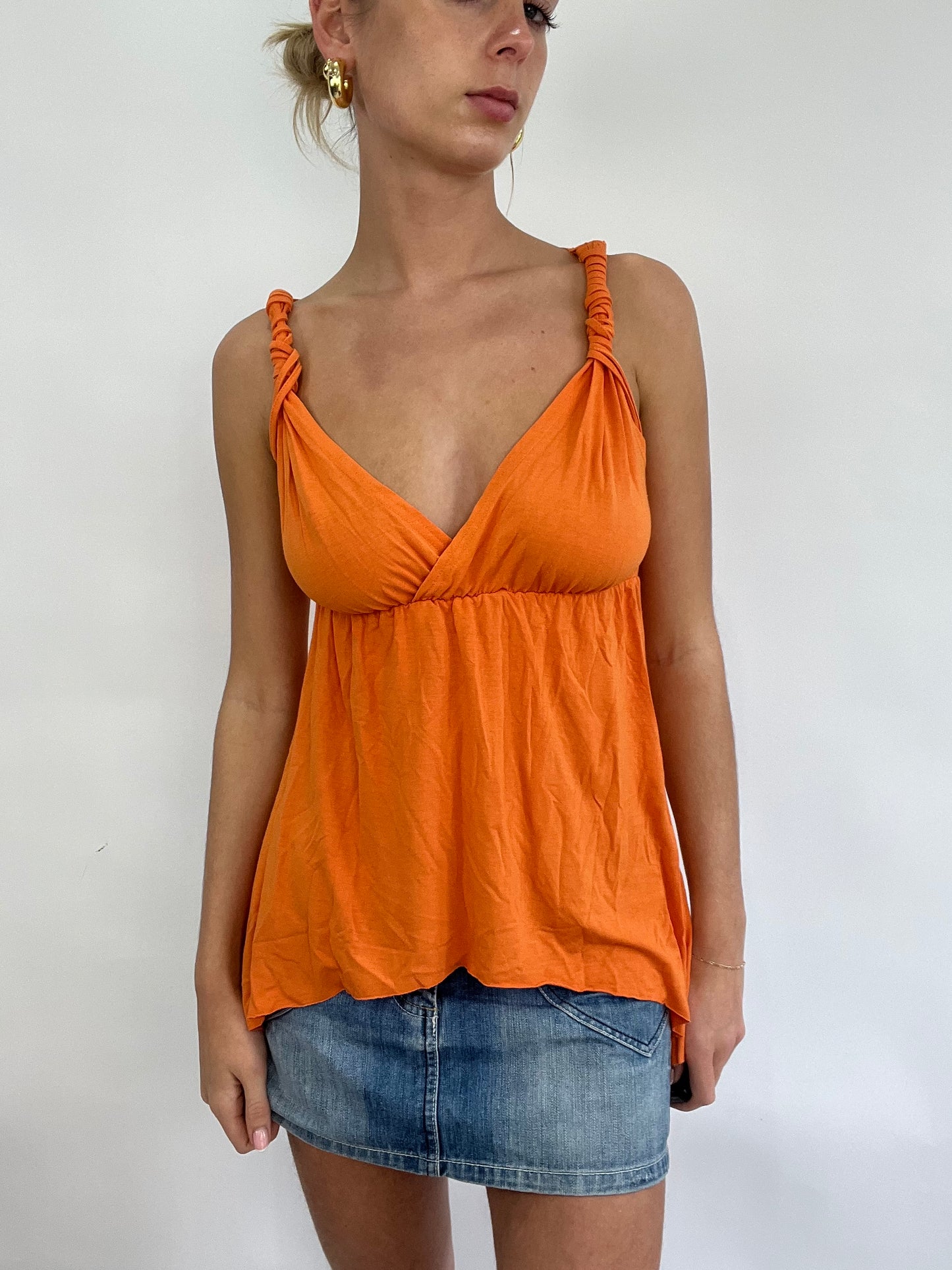 💻 COACHELLA DROP | small orange floaty asymmetric vest