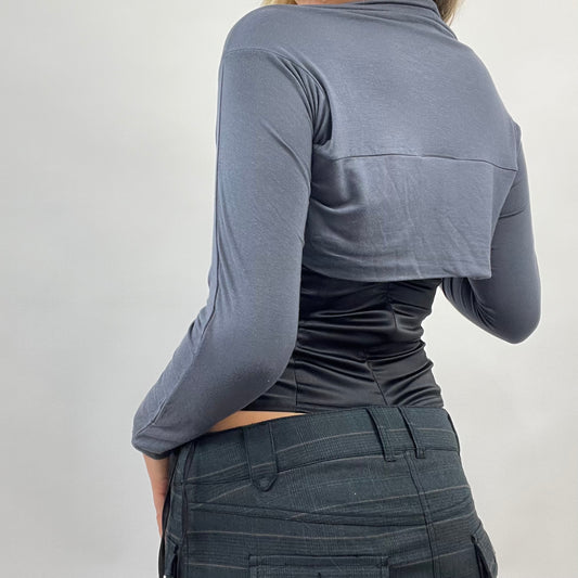 CORPCORE DROP | small blue bolero cardigan