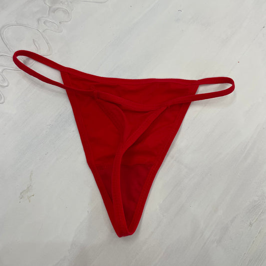 GALENTINES DAY DROP | small red thong