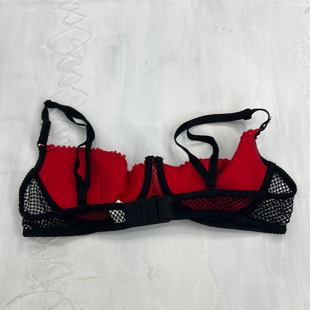 OLIVIA RODRIGO DROP | xs black and red bra