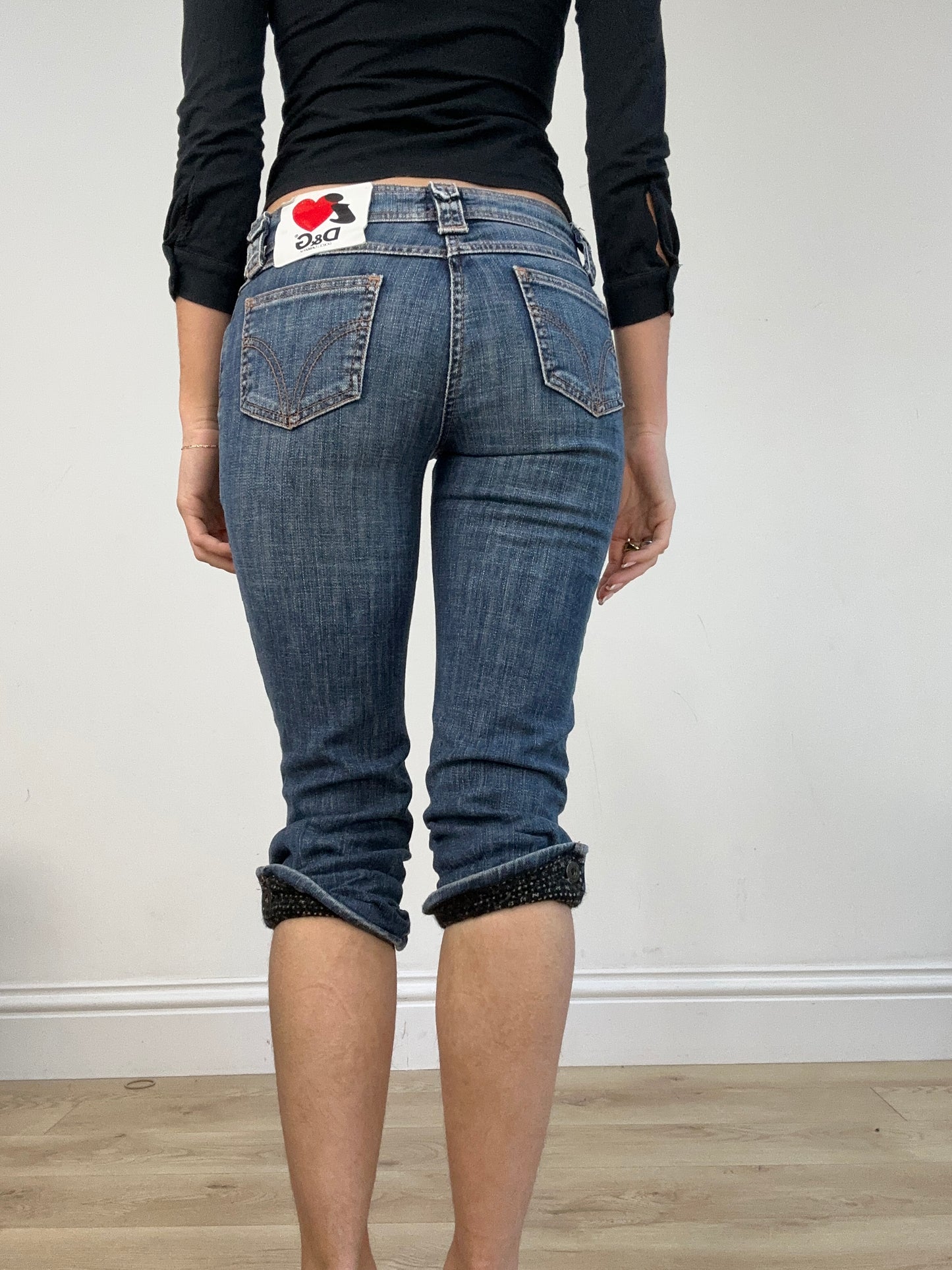 BEST PICKS | extra small dolce and gabbana capri jeans