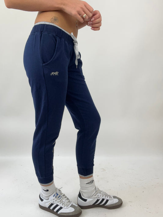 💻EUROS DROP | extra small navy lonsdale tracksuit bottoms