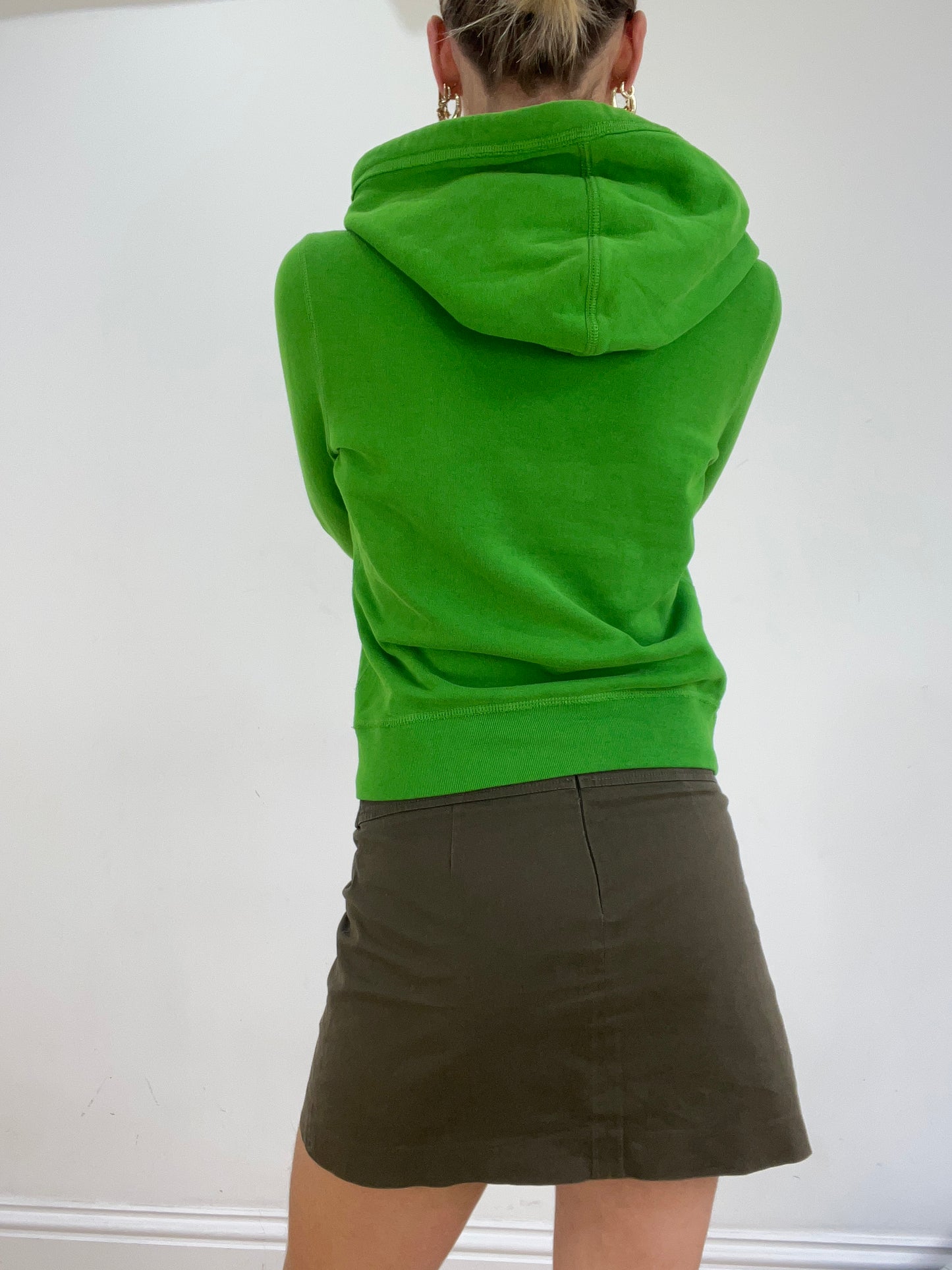 st patrick’s day | extra small green abercrombie hoodie