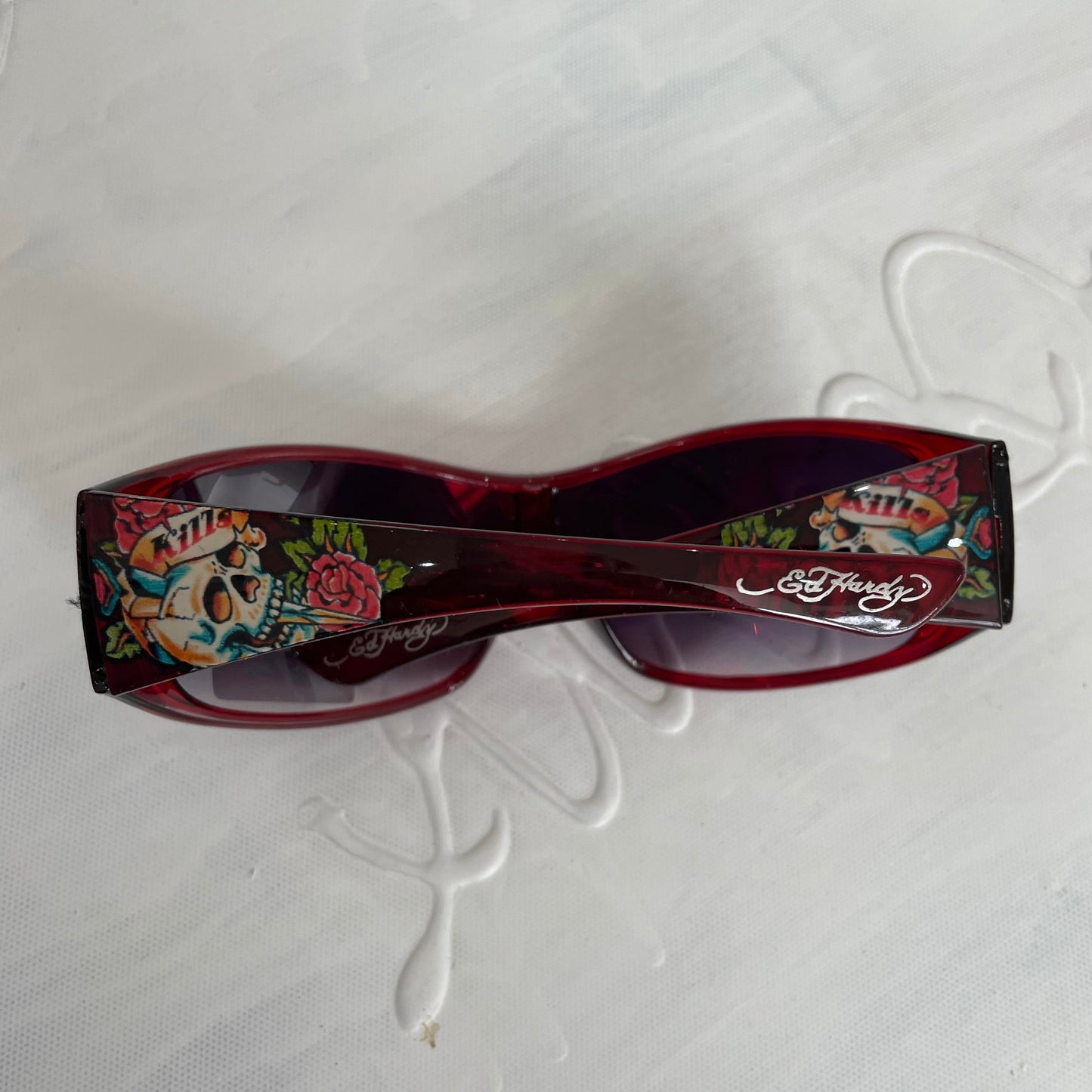 💌 | #4 red ed hardy sunglasses