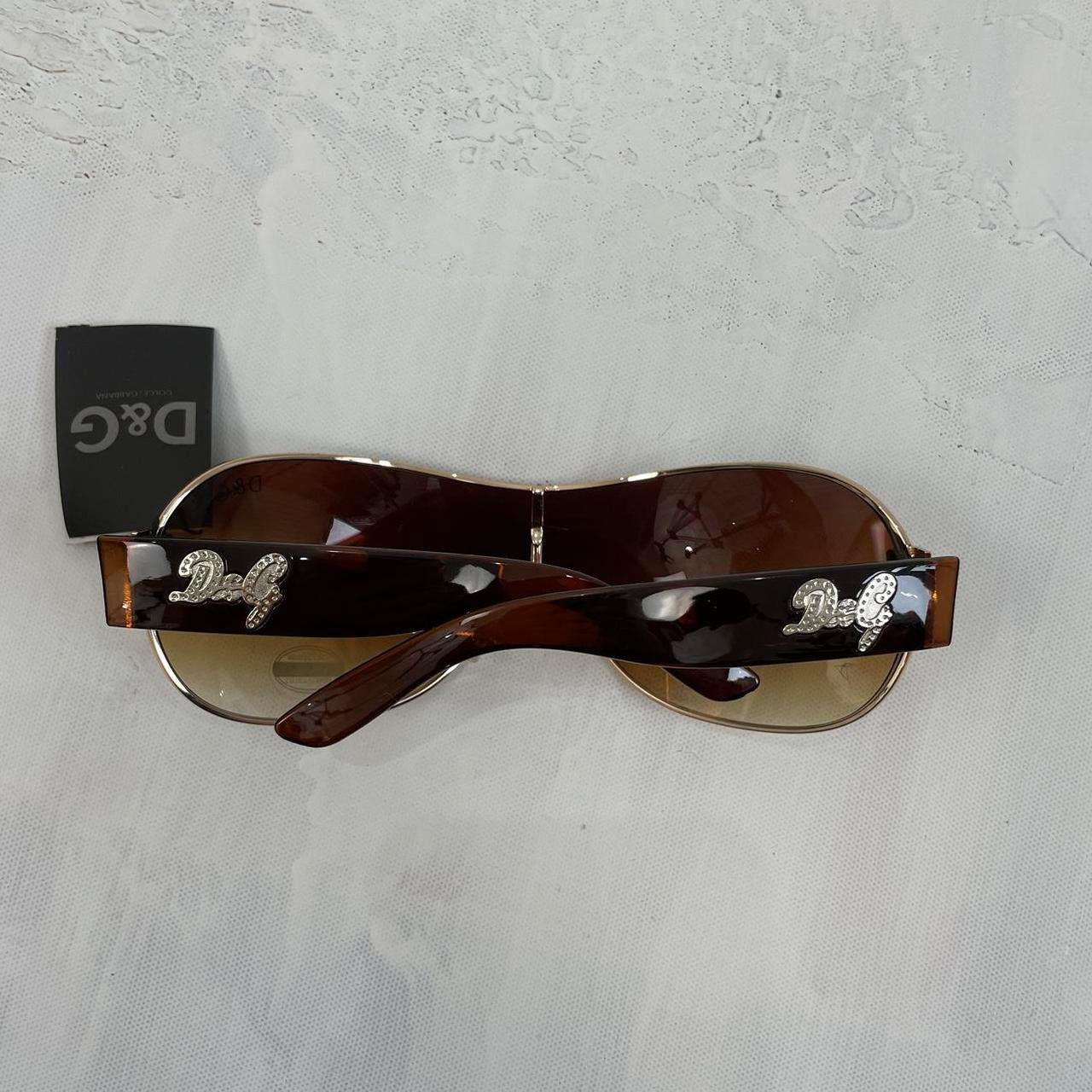 BEST PICKS, PASSENGER PRINCESS DROP | brown d&g shield style sunglasses