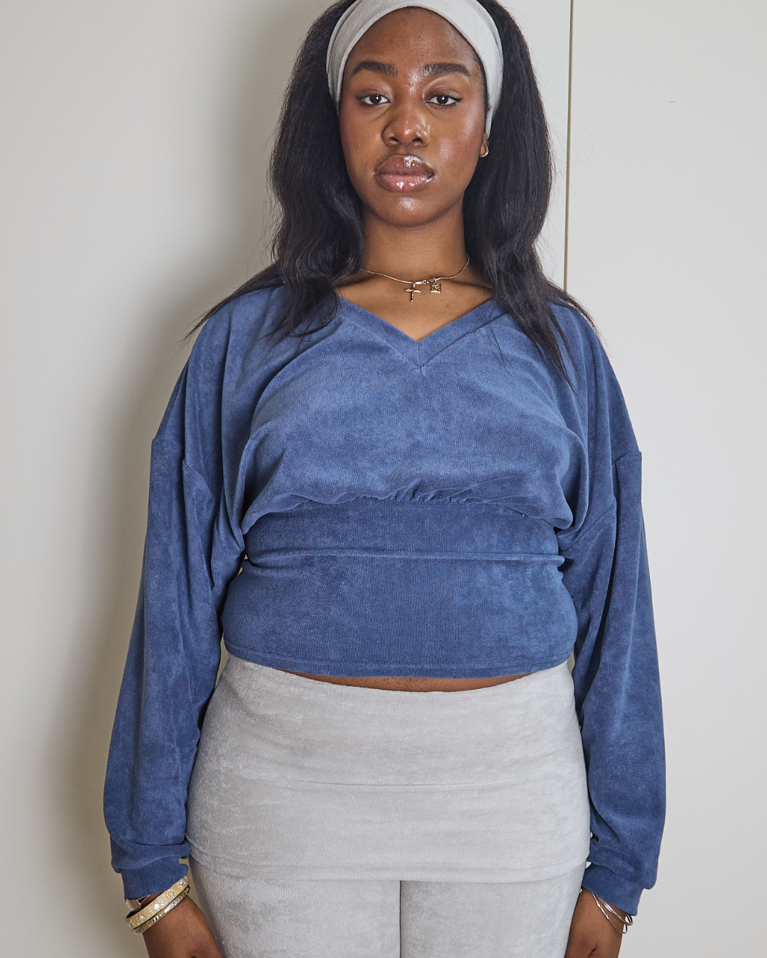 the cosies sweatshirt in ocean blue