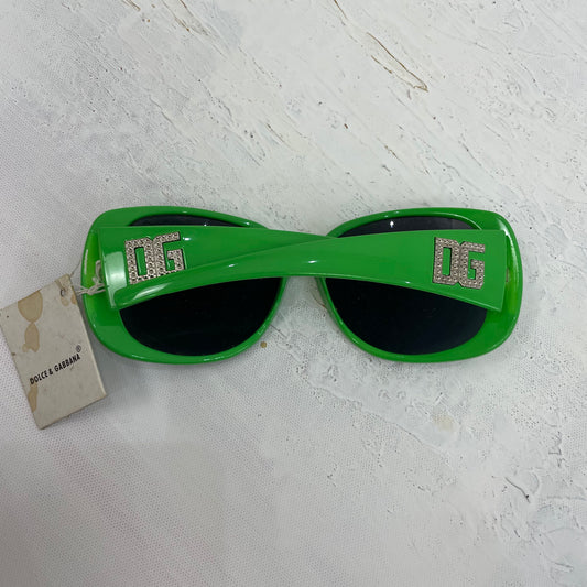 BOAT PARTY DROP | green d&g style round sunglasses