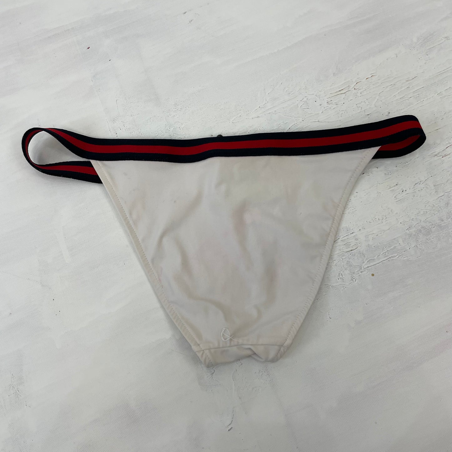 BOAT PARTY DROP | XS white gucci bikini bottoms