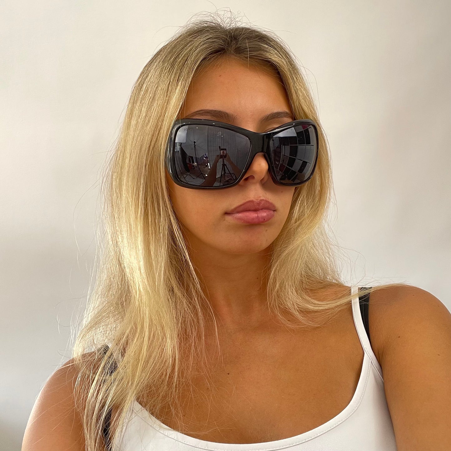 EUROPEAN SUMMER DROP | black oversized dior style sunglasses