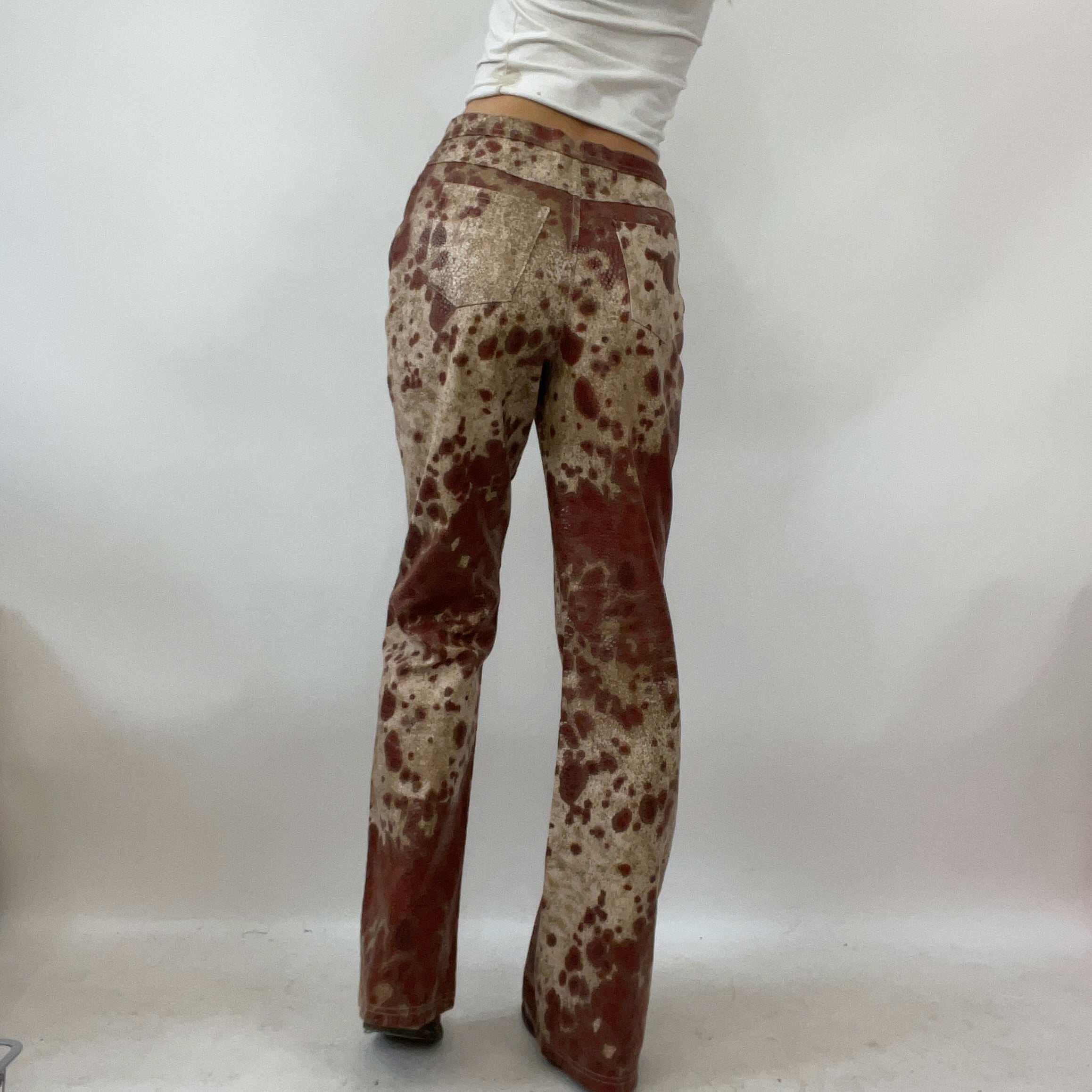 Print Patterned Trousers