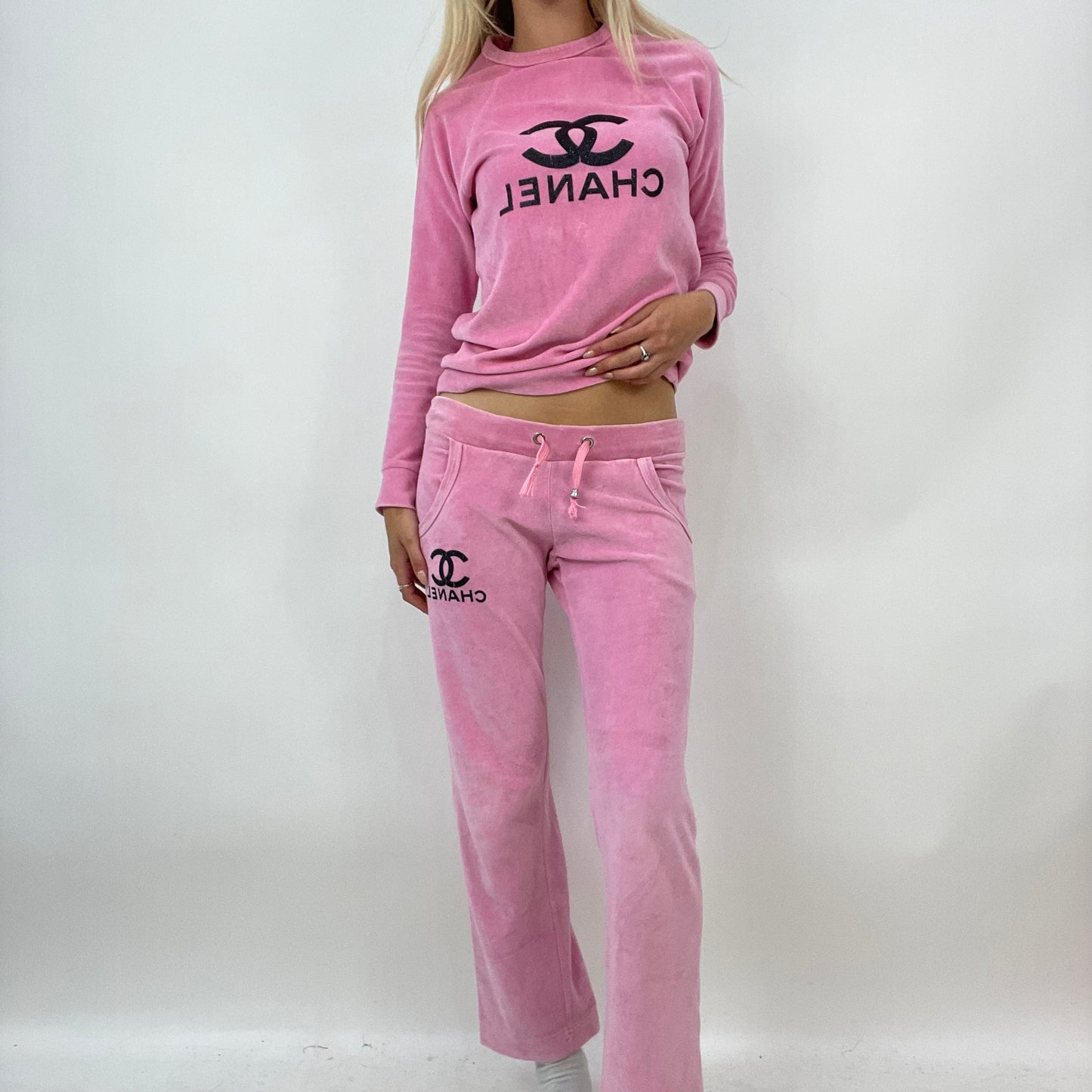 GRUNGE COQUETTE DROP, small pink patterned shapewear bodysuit