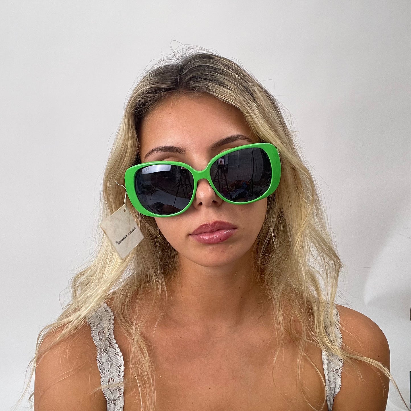 BOAT PARTY DROP | green d&g style round sunglasses