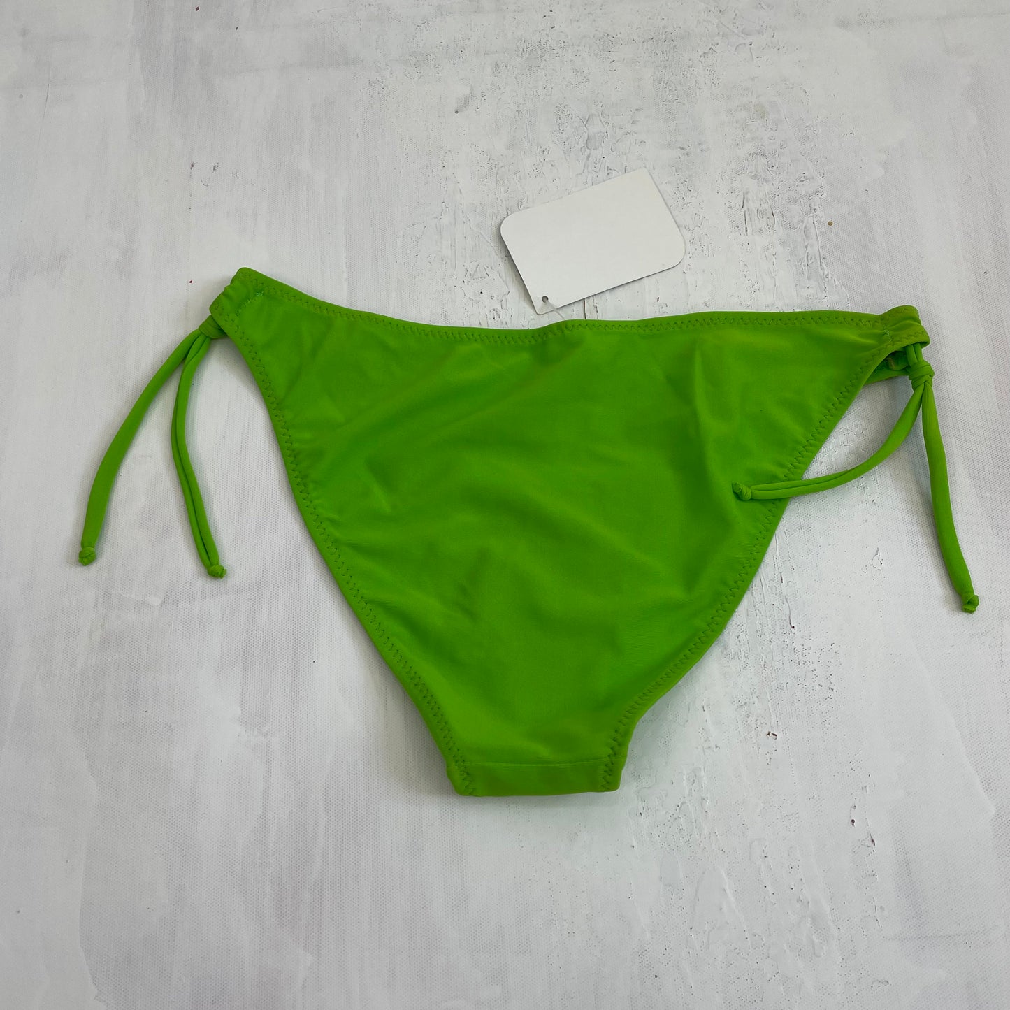 TROPICAL GIRL DROP | green bikini bottoms - small