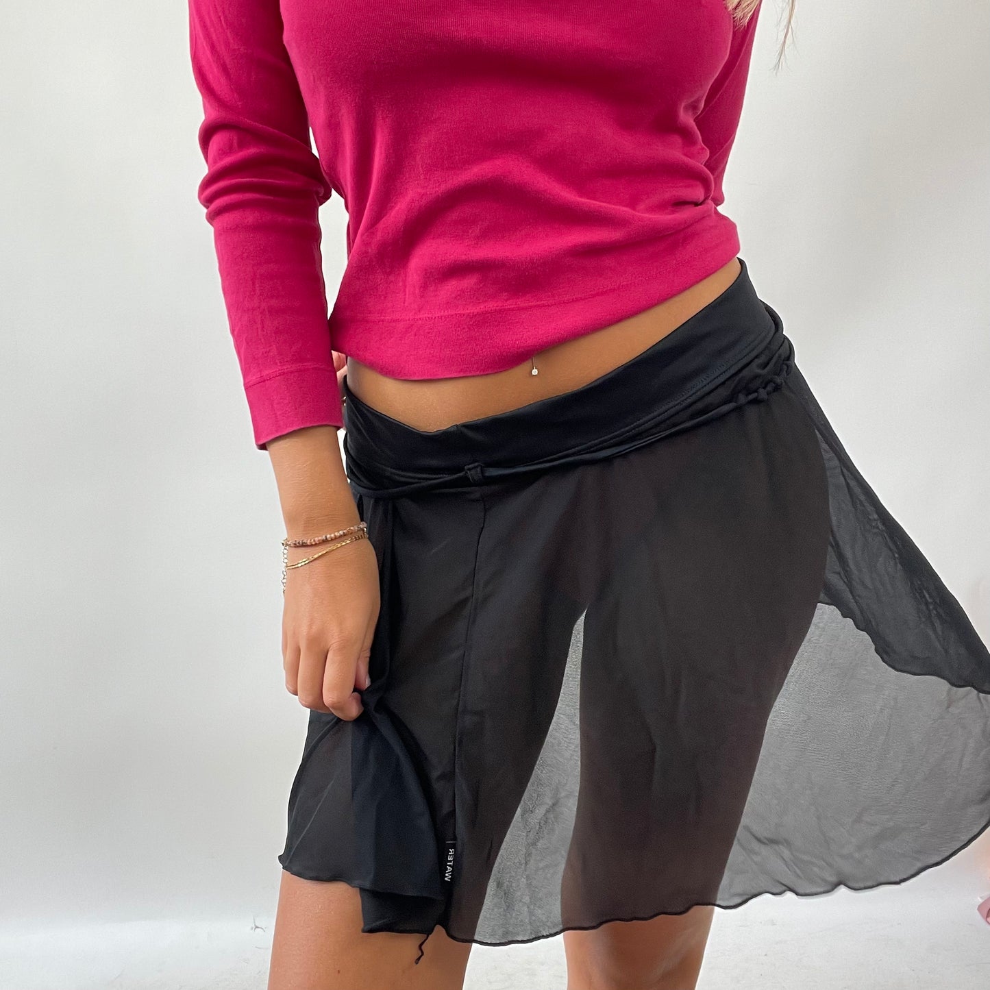 BARBIE DROP - dance barbie | small black mesh skirt