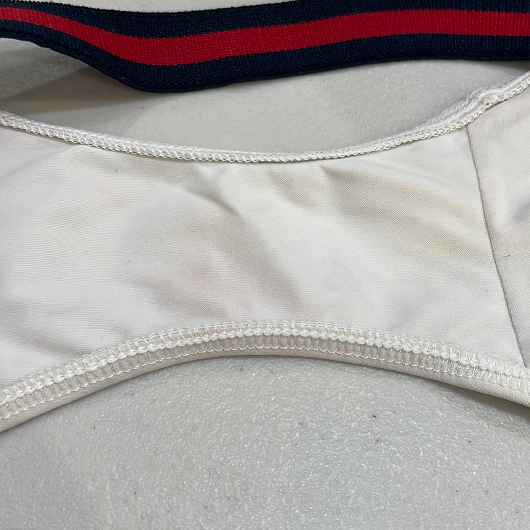 BOAT PARTY DROP | XS white gucci bikini bottoms