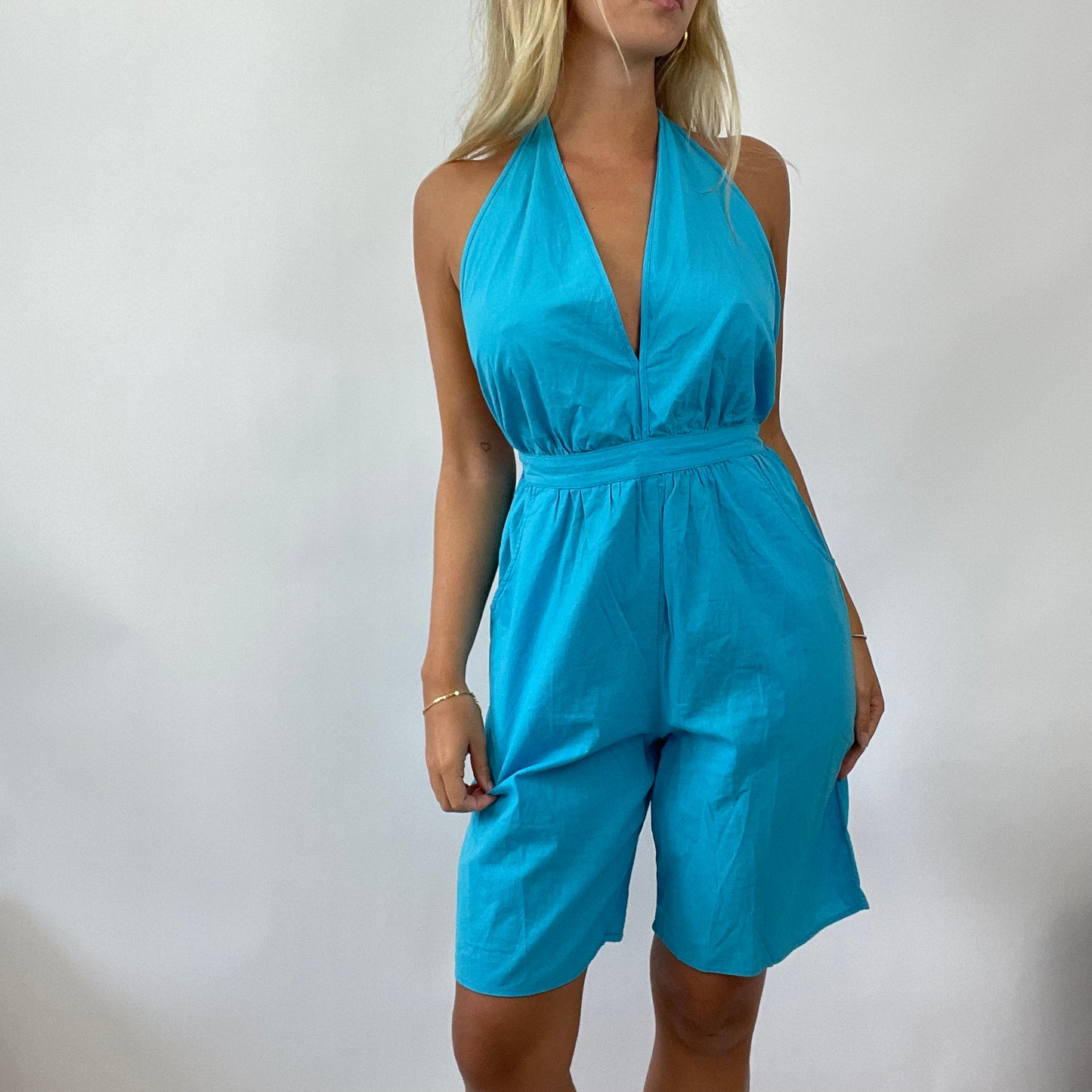 💚 EUROPEAN SUMMER DROP | small blue playsuit